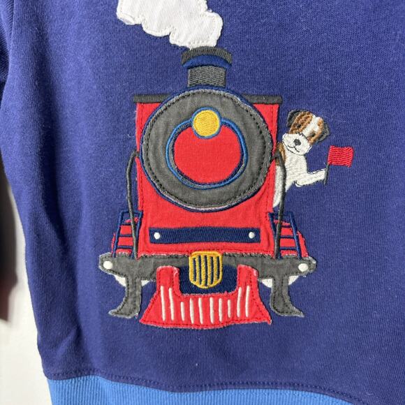 Baby Boden Train Engine Pullover - Picture 2 of 5